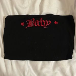 “baby”tube top